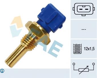 Купити 33010 FAE Датчик температури охолоджуючої рідини