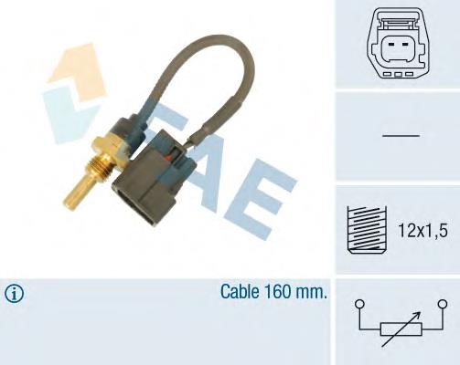 Купити 32425 FAE Датчик температури охолоджуючої рідини