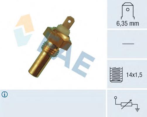 Термодатчик охолоджуючої рідини FAE 31290 ціна, від 5.61 USD