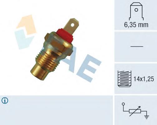 Термодатчик охолоджуючої рідини FAE 31590 ціна, від 7.02 USD
