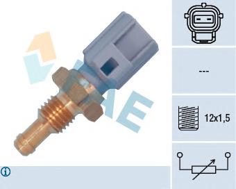 Термодатчик охолоджуючої рідини FAE 33735 ціна, від 6.33 USD