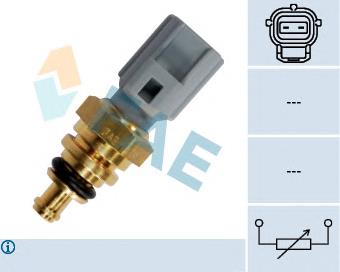 Термодатчик охолоджуючої рідини FAE 33745 ціна, від 6.82 USD