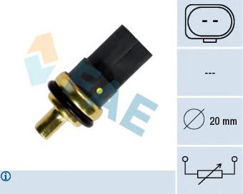 Купити 33784 FAE Датчик температури охолоджуючої рідини