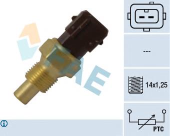 Термодатчик охолоджуючої рідини FAE 33792 ціна, від 7.62 USD