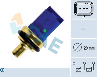 33790 FAE Покажчик температури охолоджуючої рідини