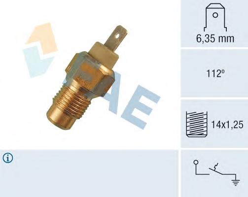 35180 FAE Датчик температури охл.жідкості, на прилад