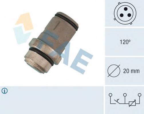 34220 FAE Покажчик температури охолоджуючої рідини