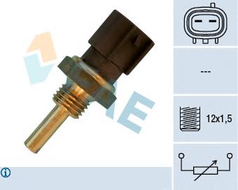 Купити 33580 FAE Датчик температури охолоджуючої рідини