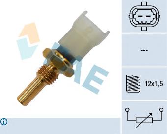 Термодатчик охолоджуючої рідини FAE 33480 ціна, від 6.11 USD