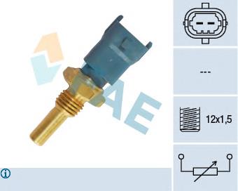 Купити 33490 FAE Датчик температури охолоджуючої рідини