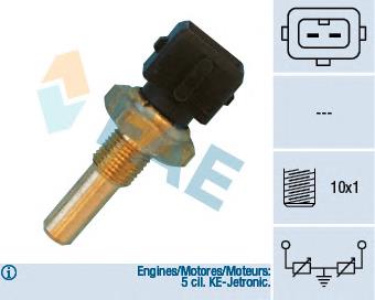 Термодатчик охолоджуючої рідини FAE 33410 ціна, від 8.69 USD