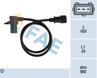 Датчик положення колінвала FAE 79037