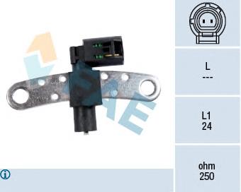Датчик обертів колінвалу FAE 79028 ціна, від 11.78 USD