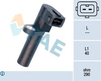 Датчик обертів колінвалу FAE 79095 ціна, від 13.28 USD