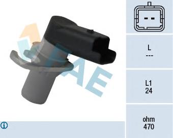 Датчик положення колінвала FAE 79117