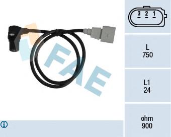 Датчик положення колінвала FAE 79059