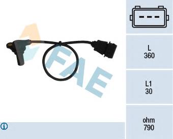 Датчик швидкості FAE 79061 ціна, від 18.15 USD