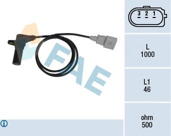 Датчик положення колінвала FAE 79064