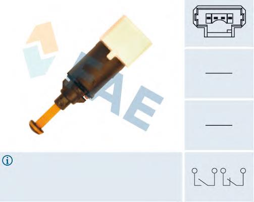 Жабка тормозу 24898 FAE