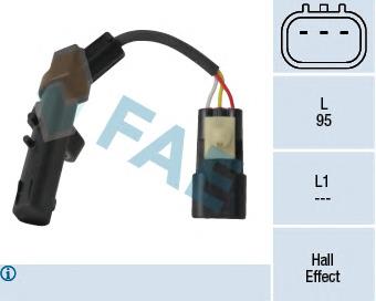 Датчик положення (оборотів) коленвалу 79376 FAE