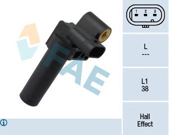 Датчик обертів колінвалу FAE 79377 ціна, від 29.26 USD