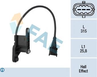 Датчик фаз FAE 79121 ціна, від 19.87 USD