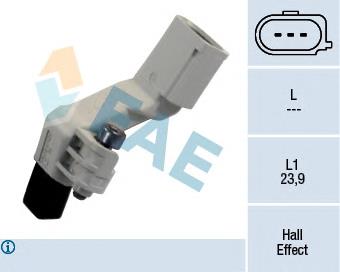 Купити 79174 FAE Датчик положення (оборотів) коленвалу