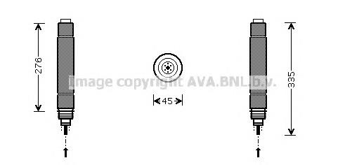 CND204 AVA ресивер-осушувач кондиціонера