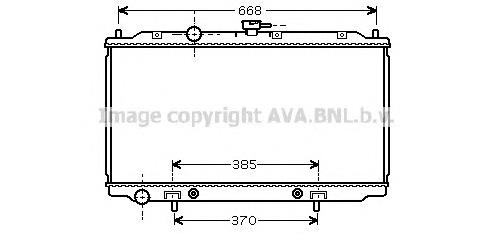 Радіатор 68732 Nissens
