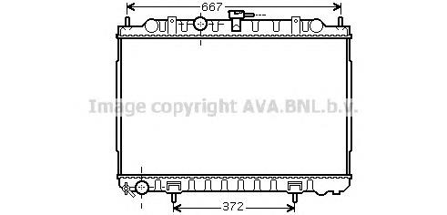 Радіатор основний AVA DN2238 ціна, від 98.78 USD