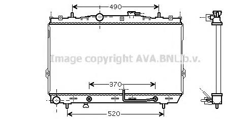 Радіатор HY2105 AVA
