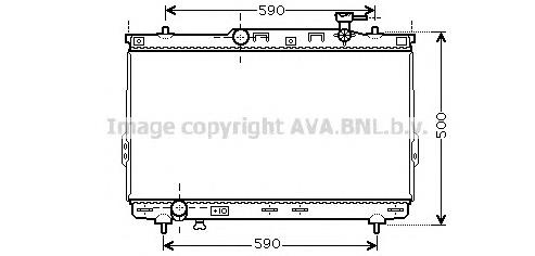 Радіатор основний AVA HYA2109 ціна, від 108.97 USD