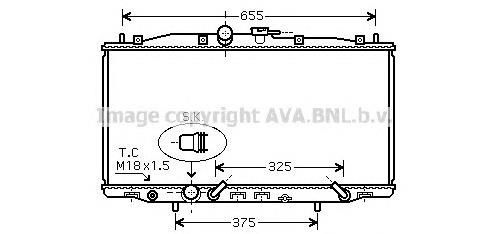 Радіатор HD2179 AVA