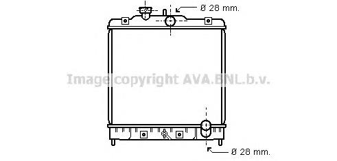 Радіатор основний AVA HD2031 ціна, від 55.18 USD