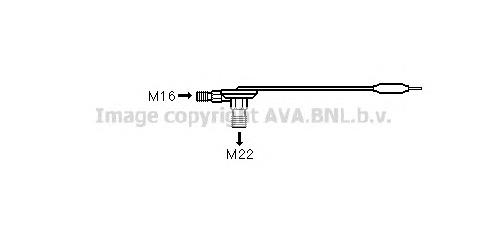 Клапан компресора кондиціонера Honda 80221STXA01 ціна, від 51.24 USD