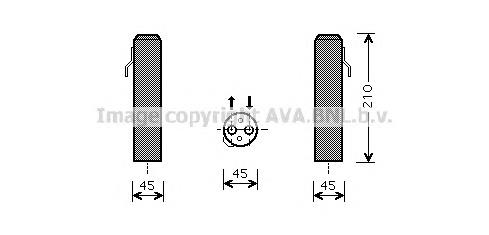 HYD218 AVA ресивер-осушувач кондиціонера
