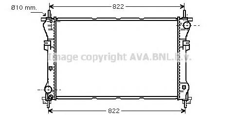 Радіатор основний AVA FD2318 ціна, від 85.10 USD