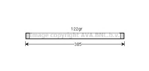 Ресивер-осушувач кондиціонера Ford 1534184 ціна, від 12.95 USD