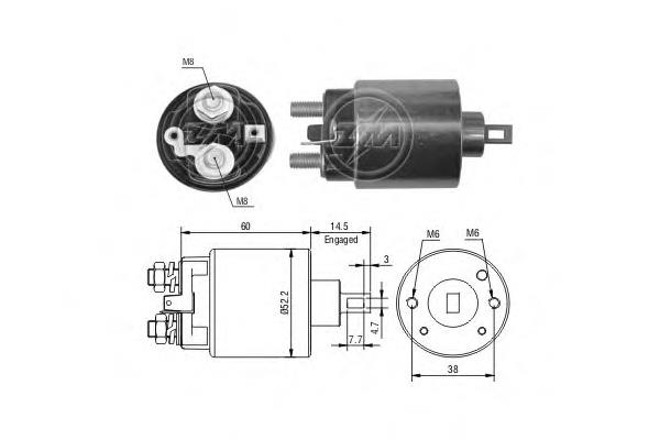 Втягуюче стартера AS/Auto Storm SS4047P