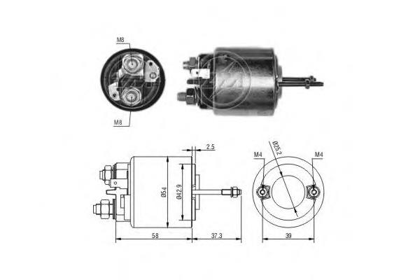 Контактор ERA ZM597 ціна, від 18.05 USD