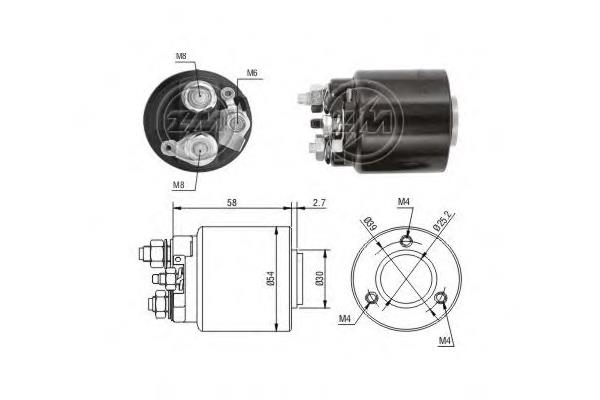 Контактор ERA ZM591 ціна, від 19.09 USD