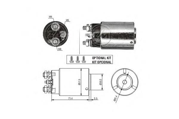 Контактор ERA ZM861 ціна, від 10.17 USD