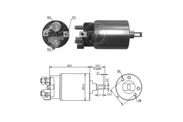 Контактор ZM ZM981 ціна, від 19.27 USD