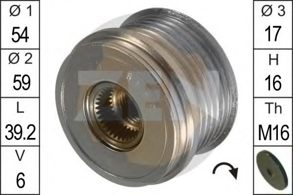 ZN5449 ERA Обгонна муфта генератора