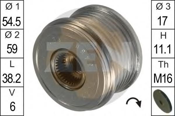 Купити ZN5450 ERA Шків генератора