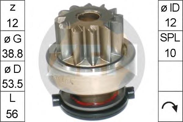 ZN1642 ERA Привід стартера бендикс