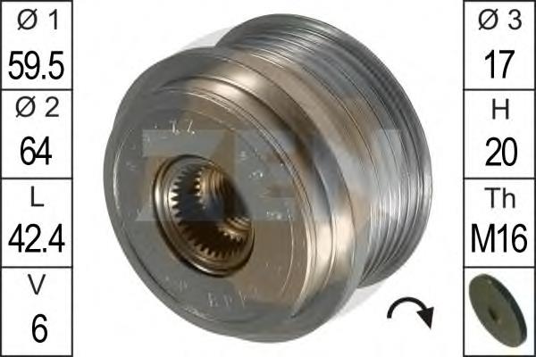 Муфта генератора ERA ZN5454