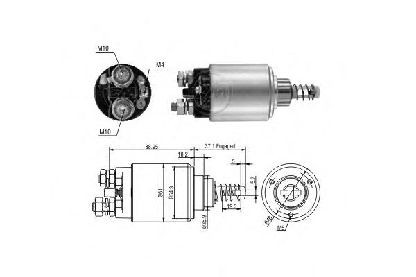 Контактор ERA ZM2639 ціна, від 36.61 USD