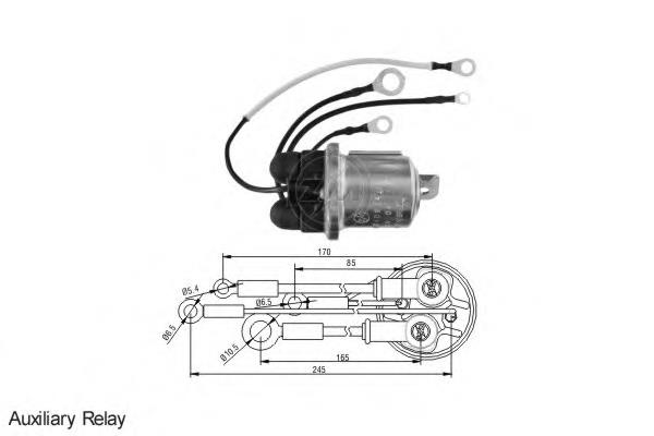 SS1019 AS/Auto Storm Тягове реле стартера