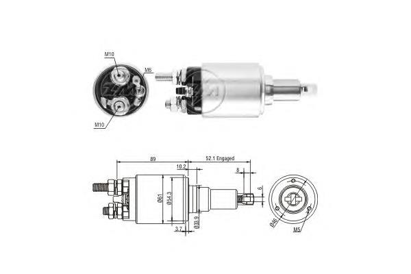ZM5639 ERA Тягове реле стартера